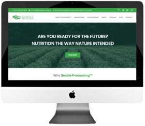 Food Processing Technology Responsive WordPress Website Design